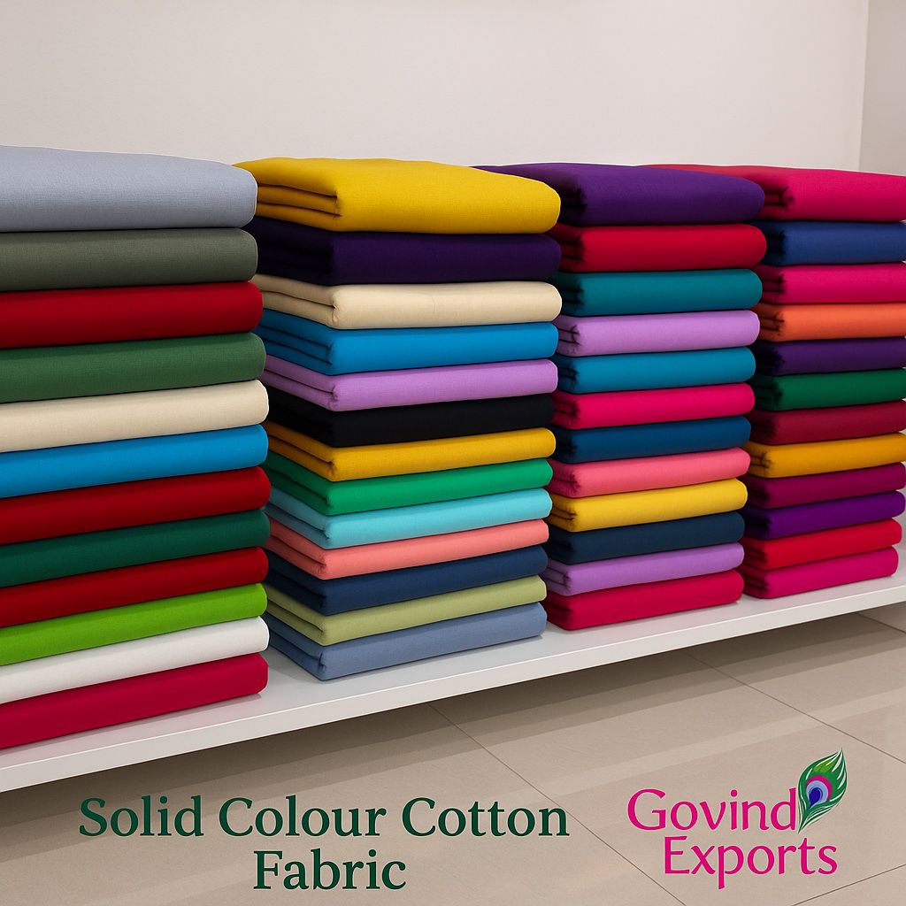 Why Plain Cotton Fabrics Are a Must-Have for Every Wardrobe and Home